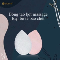 BÔNG RỬA MẶT TẠO BỌT MASSAGE LOẠI BỎ TẾ BÀO CHẾT SIDUMI SDM BB188