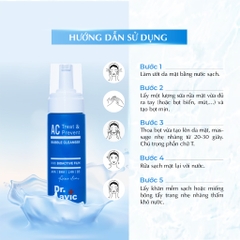 Bọt rửa mặt ngừa mụn Dr.Lavic AC Treat & Prevent Bubble Cleanser kiểm soát dầu ngăn ngừa mụn tái phát 150ml DR956