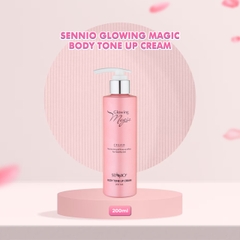 Kem body Sennio Glowing Magic Body Tone Up Cream dưỡng trắng da toàn thân 200ml SNO 502