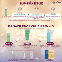 GEL TẨY TRANG THẢI ĐỘC TỐ 2IN1 SENNIO  Sennio Bio Gel Cleanser SNO 826