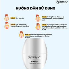 KEM ĐÊM LÀM MỜ NÁM TRẮNG DA SENNIO  Sennio Intensive Pigmentation Cream - SENNIO SNO 810