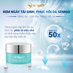 Kem dưỡng ẩm tái tạo phục hồi da căng bóng ban ngày SENNIO Perfect Whitening Day Cream 30G - SNO 829