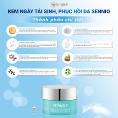 Kem dưỡng ẩm tái tạo phục hồi da căng bóng ban ngày SENNIO Perfect Whitening Day Cream 30G - SNO 829