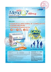 Midu MenaQ7 180mcg - Phát triển chiều cao và chuyển hóa canxi hiệu quả mọi lứa tuổi