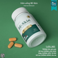 Viên Uống Trắng Da Toàn Thân Đẹp Da Bổ Sung Vitamin C - Glutathione - Collagen BE - SKIN DR.LAVIC 30 VIÊN/HỘP DR931