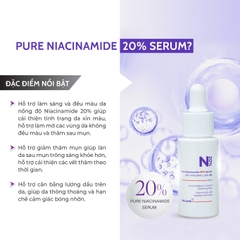 Serum Làm Sáng Dưỡng Trắng Phục Hồi Da PURE NIACINAMIDE 20% SERUM 30ml DR982