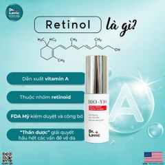 Serum Trị Mụn Chống Lão Hóa Công Nghệ USA DR.LAVIC BIO-Y10 Retinol Peptide Complex 15ML DR924