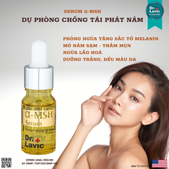 Serum Dưỡng Da Nám Dưỡng Ẩm Dưỡng Trắng Da Phòng Chống Tái Phát Nám DR.LAVIC α- MSH Serum 10ML - DR908