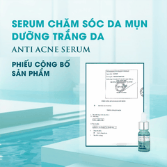 Serum Chăm Sóc Da Mụn Dưỡng Trắng Da Công Nghệ USA DR.LAVIC Anti Acne Serum Step 2 10ML - DR904