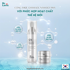 Bộ đôi sản phẩm tái sinh phục hồi da nám - giảm thâm mụn - tàn nhang - 9X MELASMA DR.LAVIC - DR975
