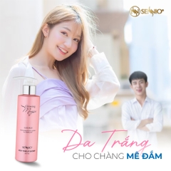 Serum dưỡng trắng da toàn thân Sennio Glowing Magic Shower sữa dưỡng thể body ma thuật 1000ml SNO504