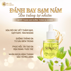 Bộ 6 sản phẩm dưỡng da nám kem chống nắng xanh SENNIO SNO 835