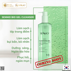 GEL TẨY TRANG THẢI ĐỘC TỐ 2IN1 SENNIO  Sennio Bio Gel Cleanser SNO 826