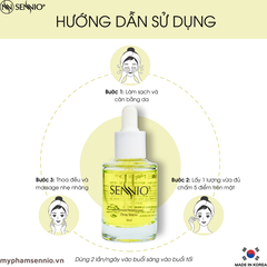 Serum dưỡng da nám Sennio Intensive Whitening Dual Serum dưỡng trắng da mặt chính hãng Hàn Quốc 30ml SNO 809