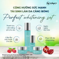 Bộ 04 SP tái sinh, phục hồi da căng bóng Sennio - SENNIO SNO 832