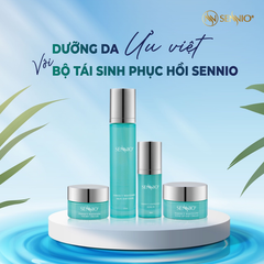 Bộ 04 SP tái sinh, phục hồi da căng bóng Sennio - SENNIO SNO 832