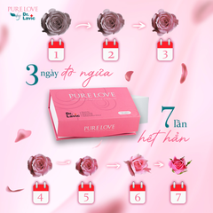 Viên đặt hồng trinh nữ Pure Love 8gói/hộp Dr.lavic DR937