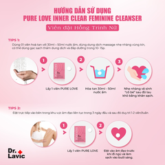 Viên đặt hồng trinh nữ Pure Love 8gói/hộp Dr.lavic DR937