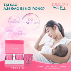 Viên đặt hồng trinh nữ Pure Love 8gói/hộp Dr.lavic DR937