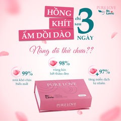 Viên đặt hồng trinh nữ Pure Love 8gói/hộp Dr.lavic DR937