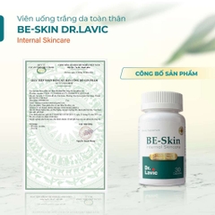 Viên Uống Trắng Da Toàn Thân Đẹp Da Bổ Sung Vitamin C - Glutathione - Collagen BE - SKIN DR.LAVIC 30 VIÊN/HỘP DR931