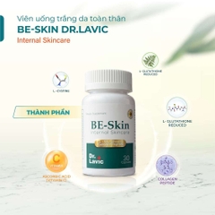 Viên Uống Trắng Da Toàn Thân Đẹp Da Bổ Sung Vitamin C - Glutathione - Collagen BE - SKIN DR.LAVIC 30 VIÊN/HỘP DR931