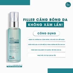 Xịt Khoáng Mặt Dưỡng Ẩm Làm Dịu Da Filler Đường Bôi DR.LAVIC ANTI MOISTURE 60ML - DR934