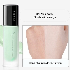 Kem Lót Trang Điểm Kiềm Dầu, Nâng Tông Tự Nhiên, Che Khuyết Điểm Zeesea Multi-Effect Makeup Primer  30g