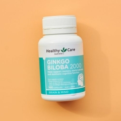 Viên Bổ não Ginkgo Biloba Healthy Care 100 viên