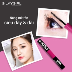 Mascara Silkygirl 2 Đầu Làm Cong, Dày & Định Hình Mi