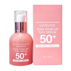 Tinh Chất Chống Nắng, Nâng Tone Da Trắng Hồng Lovely CC Pink Tone Up Sun Serum SPF 50+ PA+++