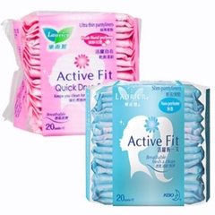 Băng Vệ Sinh Laurier Hàng Ngày Active Fit 20 Miếng