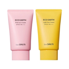 Kem Chống Nắng The Saem Eco Earth Power  SPF50+/PA+++ 50g