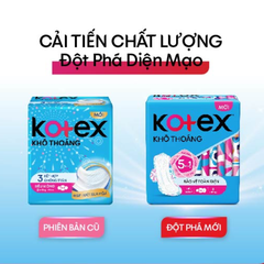 Băng Vệ Sinh Kotex Bảo Vệ Toàn Diện Siêu Mỏng Cánh 23cm (20 miếng/ 8 miếng)