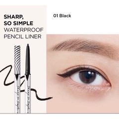 Bút Viền Mắt Chống Nước Clio Sharp So Simple Waterproof Pencil Liner 0.14g
