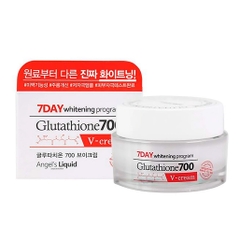 Kem Dưỡng Trắng Da, Mờ Thâm Nám Chỉ Trong 7 Ngày Angel's Liquid 7 Day Glutathione 700 V-Cream 50ml