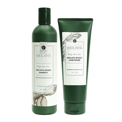 Bộ Dầu Gội Và Xã Gừng Weilaiya Hair Strength Shampoo & Conditioner 250ml & 400ml