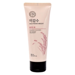 Sữa Rửa Mặt Sáng Da Ngừa Mụn Không Hạt The Face Shop Rice Water Bright 150ml