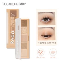 Bảng Phấn Mắt 5 Ô Bền Màu FOCALLURE Five Shades FA354 5g