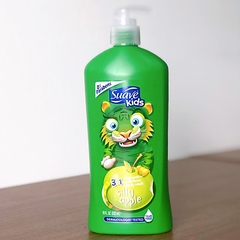 Sữa Tắm Gội Xả Suave Kids 3 in 1 Mẫu Mới Chai Có Vòi 532ml