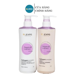 Phiên Bản 2024 Cặp Dầu Gội Xả Olexrs Hair Salon 500ml
