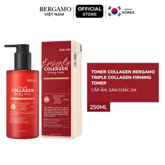 Toner Collagen Săn Chắc Bergamo Triple Collagen Firming Toner 250ml