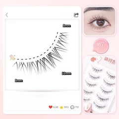Mi Giả Tự Nhiên Mềm Nhẹ MKS Sweet 5 Cặp