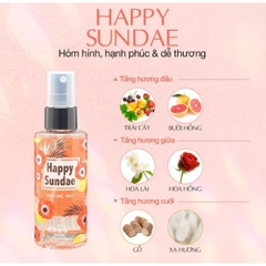 Xịt Thơm Toàn Thân Hương Nước Hoa Malissa Kiss Body Mist 88ml