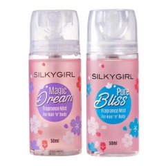 Xịt Thơm Toàn Thân Và Tóc Silkygirl Fragrance Mist Hair And Body 50ml