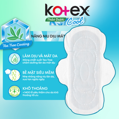 Băng Vệ Sinh Kotex Max Cool Siêu Mỏng Cánh Gói 8 Miếng