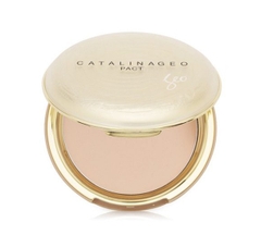 Phấn phủ trang điểm siêu mịn Geo Lamy Catalina Golden Pact Hàn Quốc 22g
