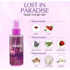 Xịt Thơm Toàn Thân Hương Nước Hoa Malissa Kiss Body Mist 88ml