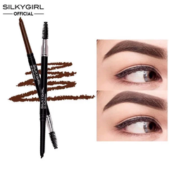 Chì Kẻ Mày Ngang Hai Đầu Tiện Lợi, Lâu Trôi Silkygirl Hi-Definition Brow Liner 0.35g