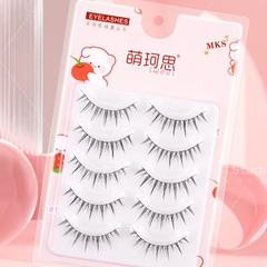 Mi Giả Tự Nhiên Mềm Nhẹ MKS Sweet 5 Cặp